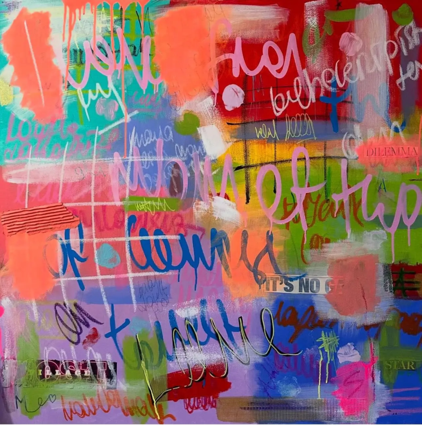 “Game ” (36” x 36”)