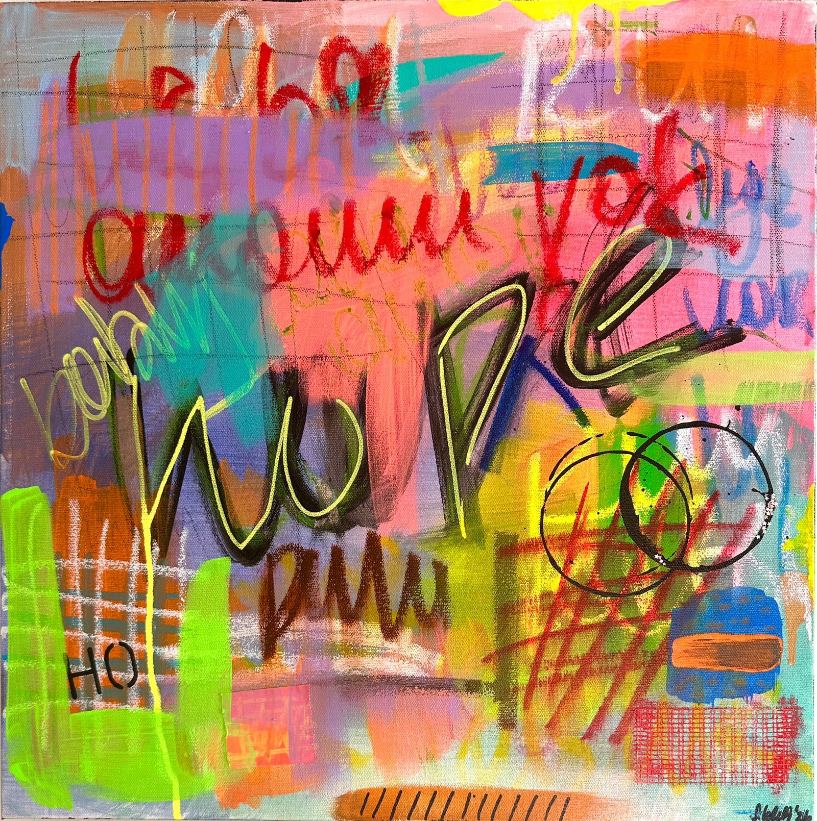 “Hope” (20” x 20”)